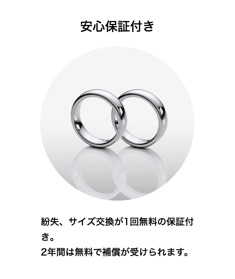 安心保証付き